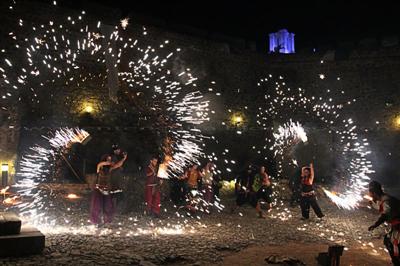 Espectáculo de fogo